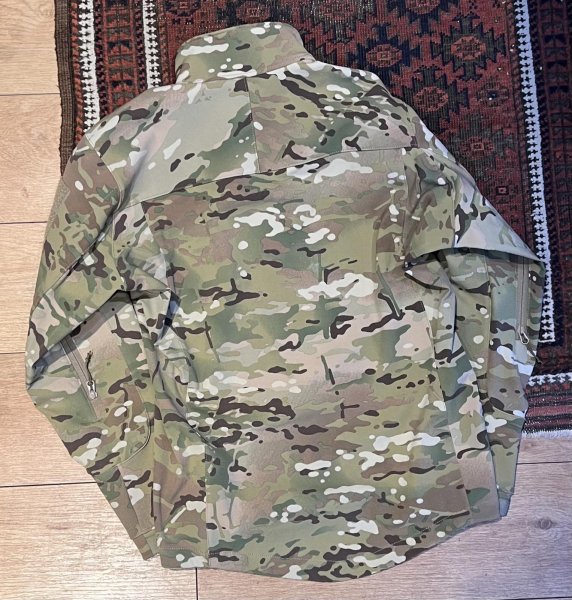 画像3: デッドストック【新品未使用】ビンテージ【WILD THINGS】ワイルドシングス【マルチカム】【ハーフジップジャケット】【サイズS】  (3)