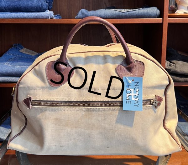 画像5: 70's~【ビンテージ】【L.L.Bean】エルエルビーン【筆記体タグ】【ボストンバッグ】ハンドルレザー  (5)