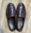 画像6: ビンテージ【ブルックスブラザーズ】ブラウン【ペニーローファー】【10D】【28cm程度】  (6)