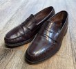画像1: ビンテージ【ブルックスブラザーズ】ブラウン【ペニーローファー】【10D】【28cm程度】  (1)