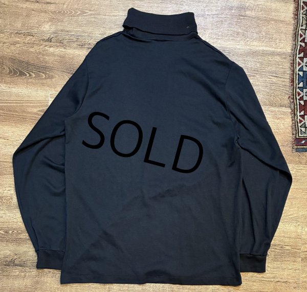 画像3: 90'ｓ【USA製】【L.L.Bean】LLビーン ビンテージ【黒】無地【タートルネックロンT】【サイズXL】  (3)