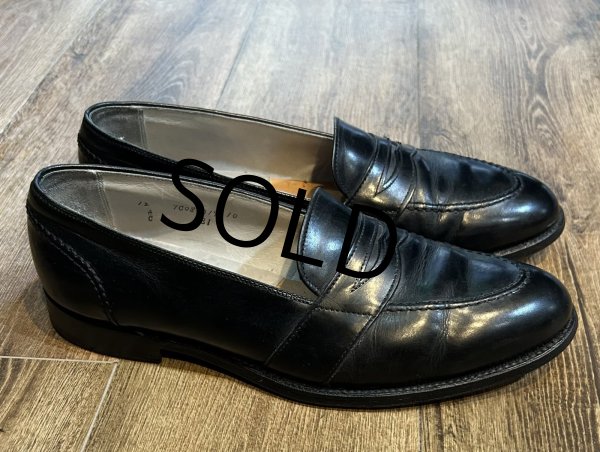 画像3: USA製【オールデン】【Alden】黒【ローファー】ペニーローファー【レザーシューズ】【US12 A/C】  (3)