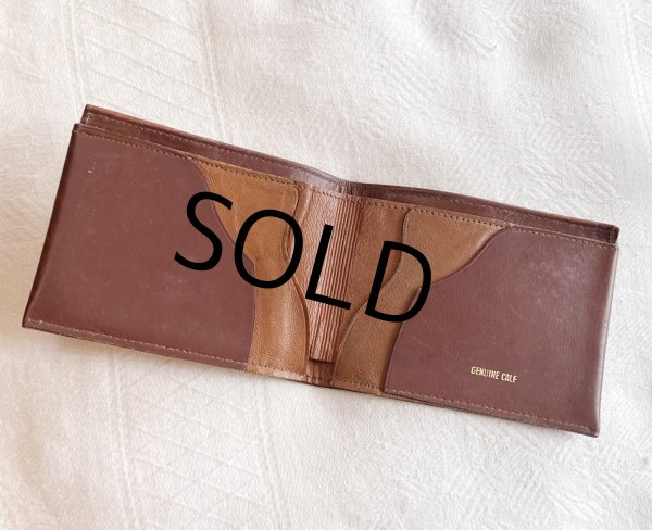 画像2: ~40’s【ビンテージ】【U.S.ARMY】カーフスキン【レザーウォレット】財布  (2)