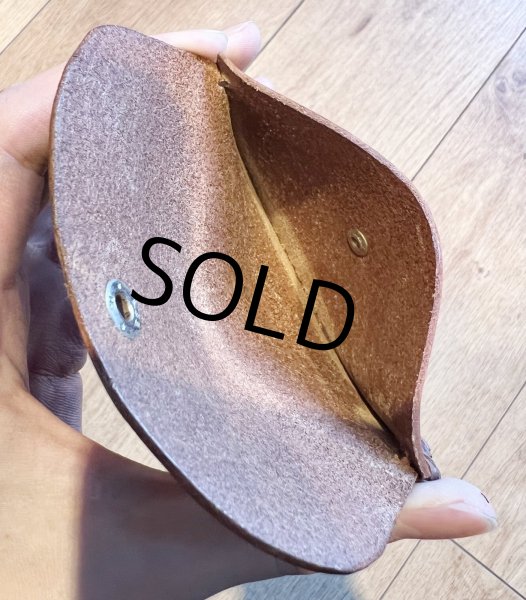 画像4: 【オールレザー】【花柄】【財布】【コインケース】【ポーチ】  (4)