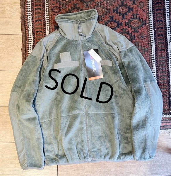 画像3: デッドストック 米軍実物【ECWCS】GEN3【Polartec】ポーラテック フォリッジグリーン フリースジャケット 【L-R】  (3)