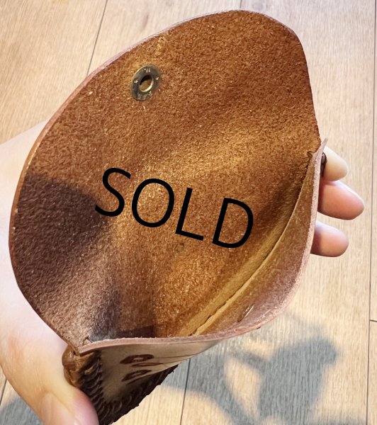 画像5: 【オールレザー】【花柄】【財布】【コインケース】【ポーチ】  (5)