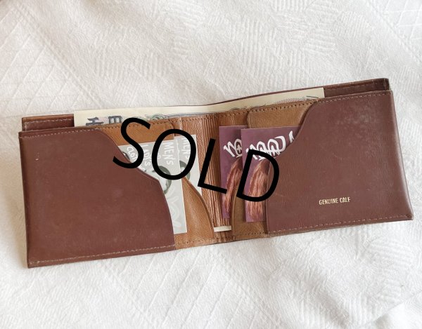 画像3: ~40’s【ビンテージ】【U.S.ARMY】カーフスキン【レザーウォレット】財布  (3)