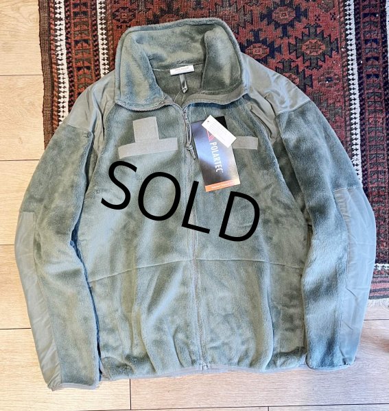 画像1: デッドストック 米軍実物【ECWCS】GEN3【Polartec】ポーラテック フォリッジグリーン フリースジャケット 【L-R】  (1)