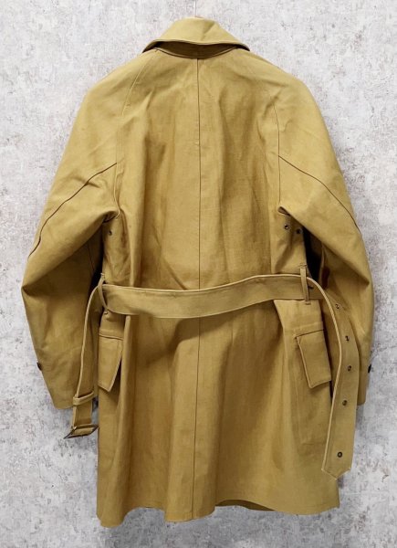 画像3: ほぼ未使用!! 50's【ビンテージ】【ブリティッシュアーミー】【イギリス軍】【マッキントッシュコート】モーターサイクルコート レインコート  (3)