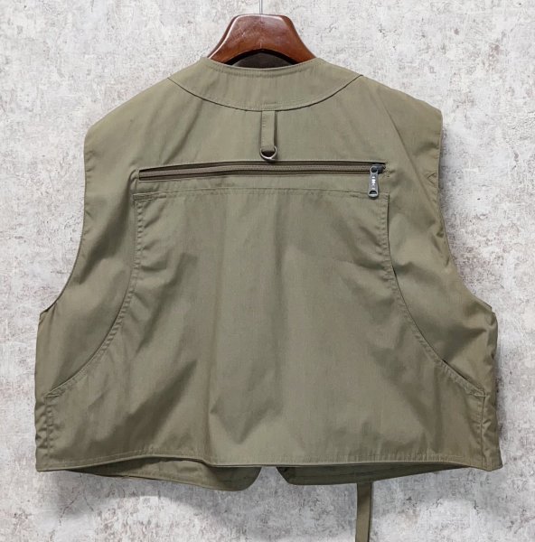 画像3: 【デッドストック】〜80’ｓ USA製【ビンテージ】【Ideal】アイディール 【カーキ】【フィッシングべスト】サイズXL  (3)