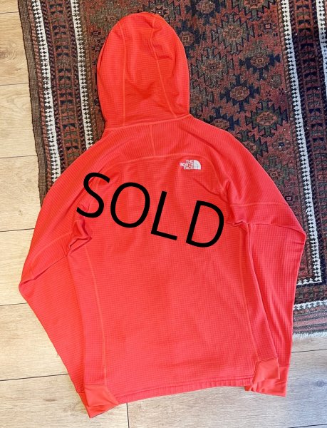 画像3: ビンテージ【未使用】【ノースフェイス】【the north face】サミット【赤】ポーラテックパーカー【フルジップパーカー】【サイズM】  (3)