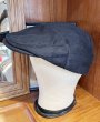 画像3: USA製【ビンテージ】【黒】カシミア【ハンチングキャップ】ハンチング帽【サイズXL】５4.５cm程度  (3)