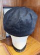 画像4: USA製【ビンテージ】【黒】カシミア【ハンチングキャップ】ハンチング帽【サイズXL】５4.５cm程度  (4)