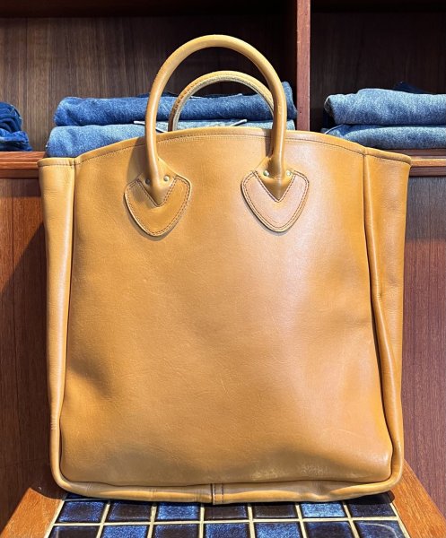 画像1: 程度良好 60’s~【ビンテージ】筆記体タグ L.L.bean【L.L.ビーン】【オールレザー】【レザーハンドル】トートバッグ ビーントート  (1)
