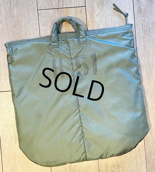 画像3: 90's【ビンテージ】【米軍実物】【USAF】【ステンシル入り】【ヘルメットバッグ】  (3)