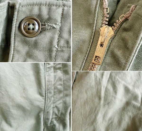 画像4: 【ビンテージ】50's【米軍実物】U.S.ARMY【M-51】【フィールドトラウザーズ】【カーゴパンツ】【M-Long程度】  (4)