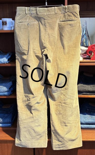 画像5: 〜80’ｓ USA製【ブルックスブラザーズ】brooksbrothers【ベージュ】コーデュロイパンツ【Ｗ３５程度】  (5)