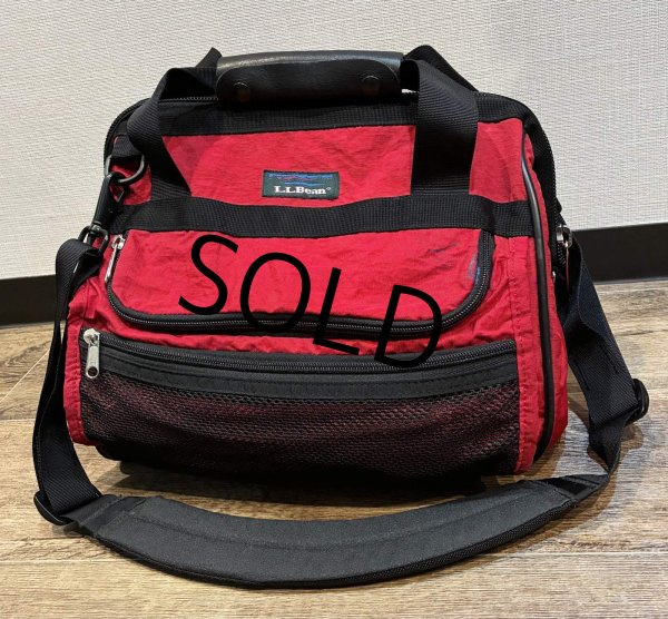 画像1: 【ビンテージ】【L.L.Bean】エルエルビーン【赤】2way【ボストンバッグ】  (1)