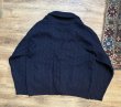 画像3: 【〜90's】【ビンテージ】【エディーバウアー】紺【ショールカラーセーター】【サイズL】  (3)