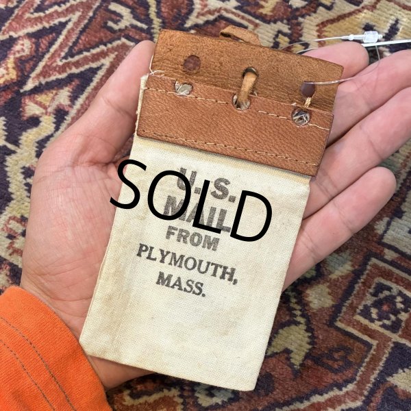 画像1: 40’s【ビンテージ】【U.S.MAIL】ポーチ  (1)