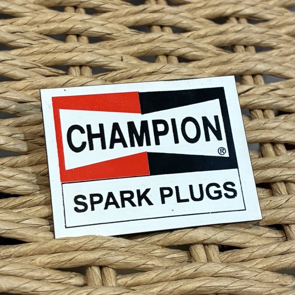 画像1: ~70's【デッドストック】【ビンテージ】【チャンピオンプラグ】SPARK PLUGS【マグネット】  (1)