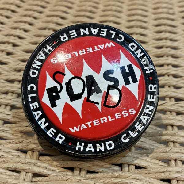 画像1: ビンテージ【FLASH】ハンドクリーナーケース【缶ケース】  (1)