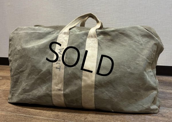 画像6: 40's〜【WW2】【ビンテージ】【米軍実物】【U.S.NAVY】ステンシル入り【パラシュートバッグ】  (6)