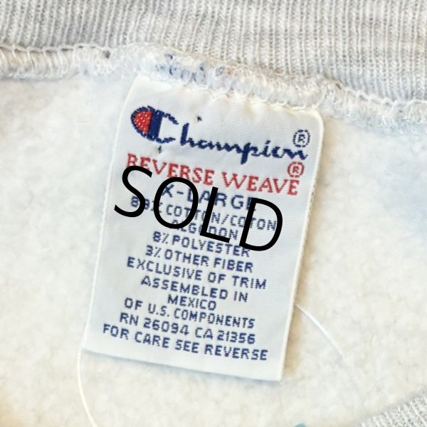 画像2: 90's【Champion】【チャンピオン】【リバースウィーブ】DEMAREST ATHLETICS【スウェット】【グレー】【サイズXL】  (2)