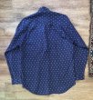 画像3: 90's【ビンテージ】【オールドギャップ】【GAP】【紺×白模様】【コットンボタンダウンシャツ】【サイズM】  (3)