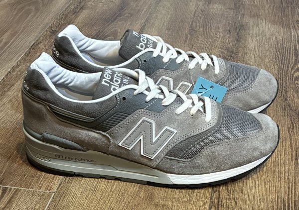 画像3: USA製【ニューバランス】new balance【997】グレー スニーカー【28.5ｃｍ】  (3)