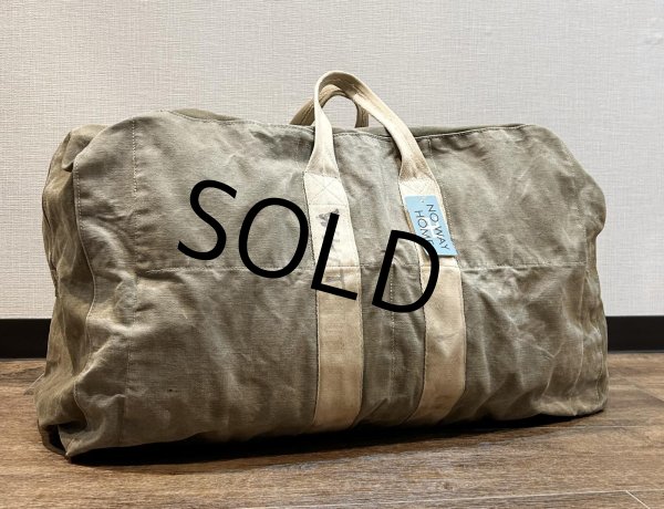 画像1: 40's〜【WW2】【ビンテージ】【米軍実物】【U.S.NAVY】ステンシル入り【パラシュートバッグ】  (1)