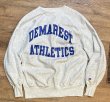 画像1: 90's【Champion】【チャンピオン】【リバースウィーブ】DEMAREST ATHLETICS【スウェット】【グレー】【サイズXL】  (1)