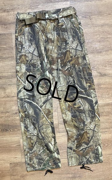 画像2: 【デッドストック】【ビンテージ】REAL TREE AP ベルト付き リアルツリーカモ  カーゴパンツ【W35程度】  (2)