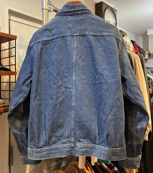 画像3: 【90’s~】【ビンテージ】【ランズエンド】【LANDS' END】【デニムブルゾン】【デニムジャケット】サイズL  (3)