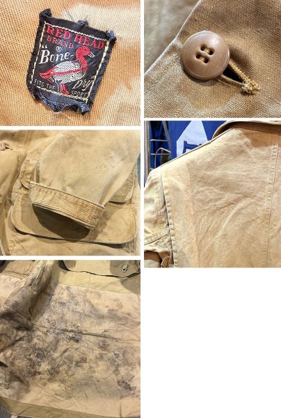 画像2: ~50's【ビンテージ】【red head】レッドヘッド【ブラウン】【ハンティングジャケット】  (2)