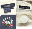 画像2: 90's【ビンテージ】【nautica】【ノーティカ】【白×紺×緑】切替【ロゴ入り】ジップアップブルゾン【サイズL】  (2)
