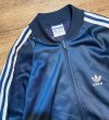 画像4: ~80's USA製【アディダス】adidas【ビンテージ】【紺×白ライン】【ATP】【KEYROLAN】【Association for Tennis Professionals】トラックジャージ【サイズM】  (4)