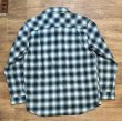 画像3: ビンテージ【Carhartt】カーハート 【紺×白】シャドーチェック【スナップボタン】ネルシャツ 【サイズL】  (3)