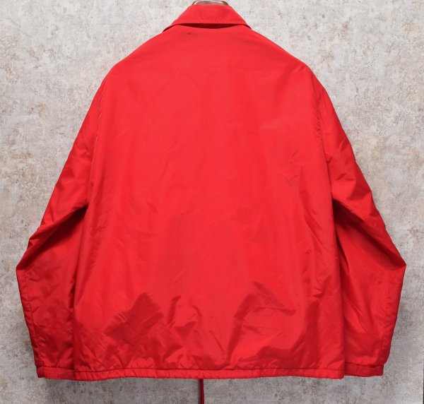 画像3: 80's【USA製】【L.L.Bean】LLビーン【赤】【コーチジャケット】【ジャケット】ナイロンジャケット【サイズＬ】  (3)
