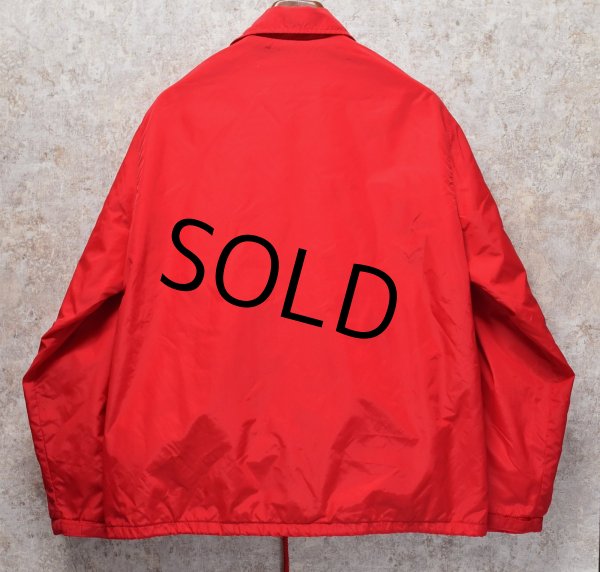 画像3: 80's【USA製】【L.L.Bean】LLビーン【赤】【コーチジャケット】【ジャケット】ナイロンジャケット【サイズＬ】  (3)