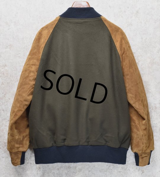 画像3: 【MAUS&HOFFMAN】【ビンテージ】【ウール×スエード】ブルゾン【サイズXXL】  (3)