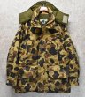 画像1: 80's【ビンテージ】【ＬＬビーン】【L.L.Bean】【ダックハンターカモ】カモ柄 ゴアテックス シンサレート入り【マウンテンパーカー】【サイズL】  (1)