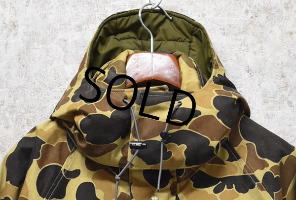 画像4: 80's【ビンテージ】【ＬＬビーン】【L.L.Bean】【ダックハンターカモ】カモ柄 ゴアテックス シンサレート入り【マウンテンパーカー】【サイズL】  (4)