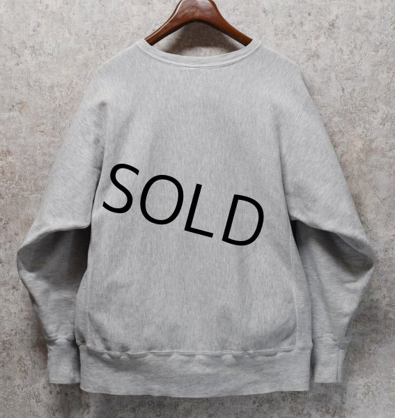 画像3: 90's USA製【Champion】【チャンピオン】【リバースウィーブ】MERRIMACK ATHLETIC【グレー】【スウェット】【サイズXL】  (3)