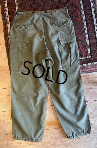 画像4: 50's【u.s.army】ビンテージ【米軍実物】【M-51】【フィールドパンツ】フィールドトラウザーズ【カーゴパンツ】【M-R】  (4)