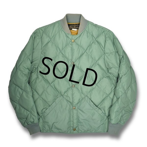 画像1: 90's~【ビンテージ】【Eddie Bauer】【エディーバウアー】【緑】【キルティングジャケット】【キルティングジップアップブルゾン】【サイズL】  (1)