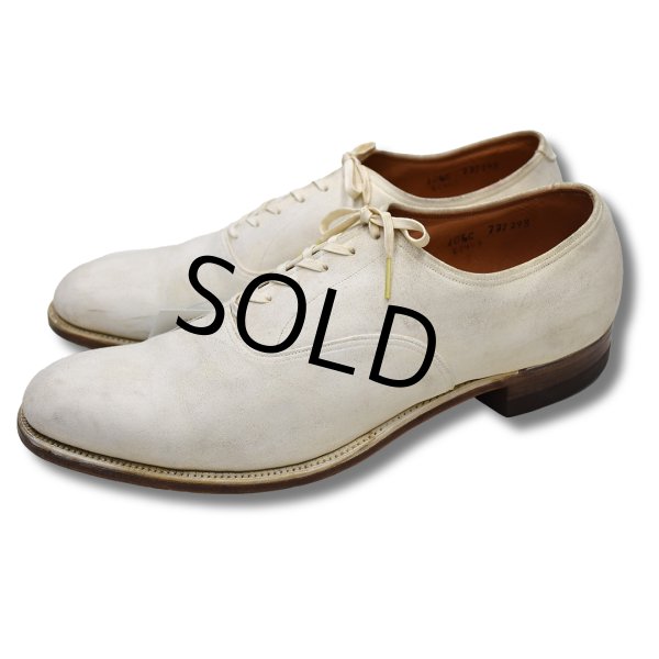 画像5: 【オールドフローシャイム】FLORSHEIM 【ホワイトバックス】白【バックスシューズ】【10 1/2 C】【28.5cm程度】  (5)