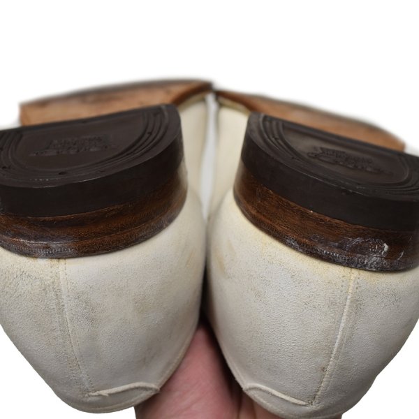 画像6: 【オールドフローシャイム】FLORSHEIM 【ホワイトバックス】白【バックスシューズ】【10 1/2 C】【28.5cm程度】  (6)