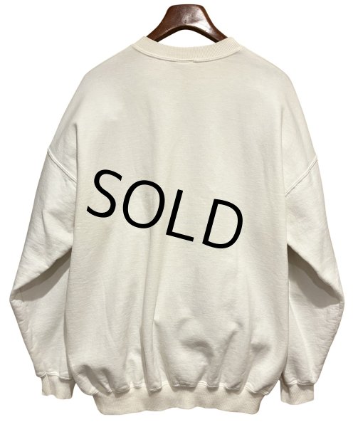 画像3: 【ビンテージ】【GILDAN】【COLDWELL BANKER BURNET】白ｘ青プリント【クルーネックスウェット】【サイズＸＬ】  (3)