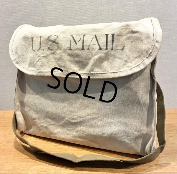 画像1: 40s~【ビンテージ】キャンバス地【US MAIL BAG】USPS【メールバッグ】  (1)